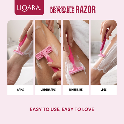 Aloe Glide 3-Blade Disposable Razor