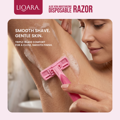 Aloe Glide 3-Blade Disposable Razor