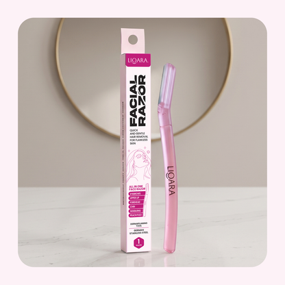 Glow Glide Face Razor Pink