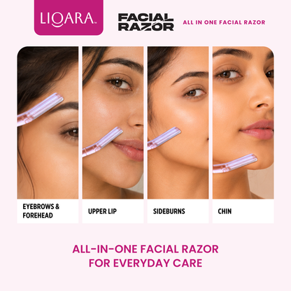 Glow Glide Face Razor Pink