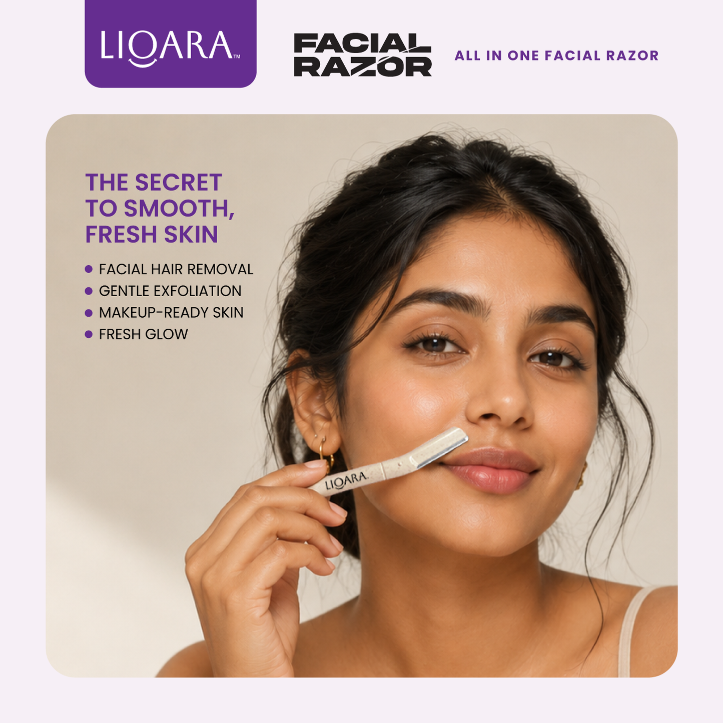 Glow Glide Face Razor