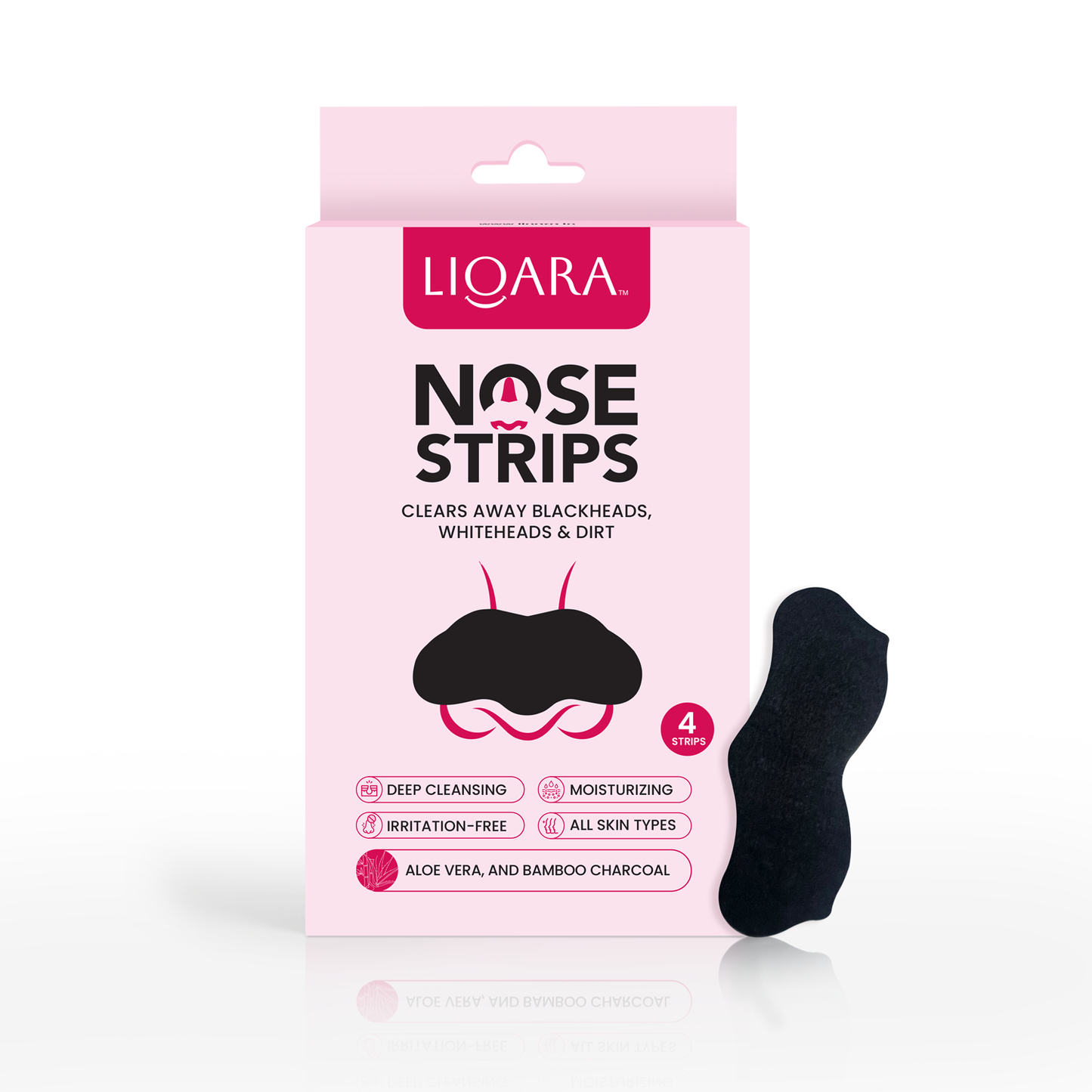 Bamboo Charcoal Nose Strips