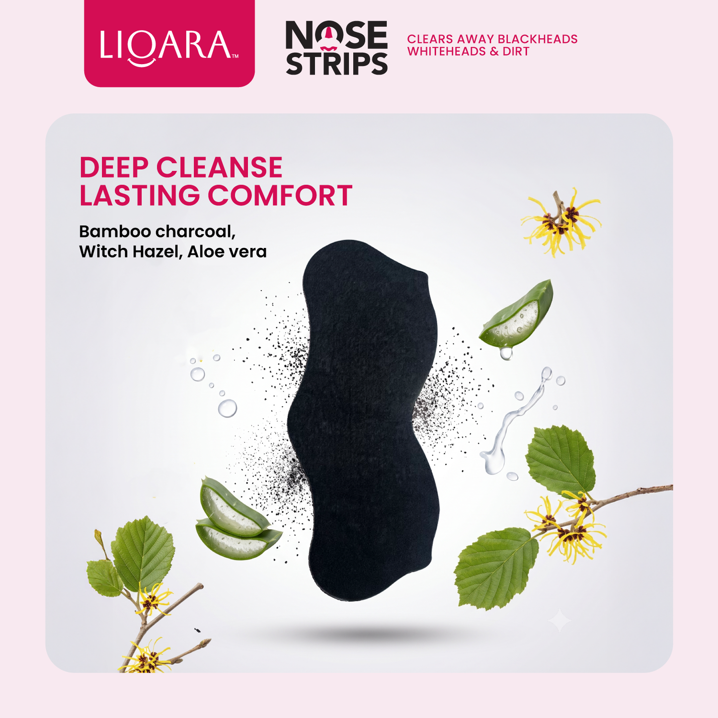 Bamboo Charcoal Nose Strips